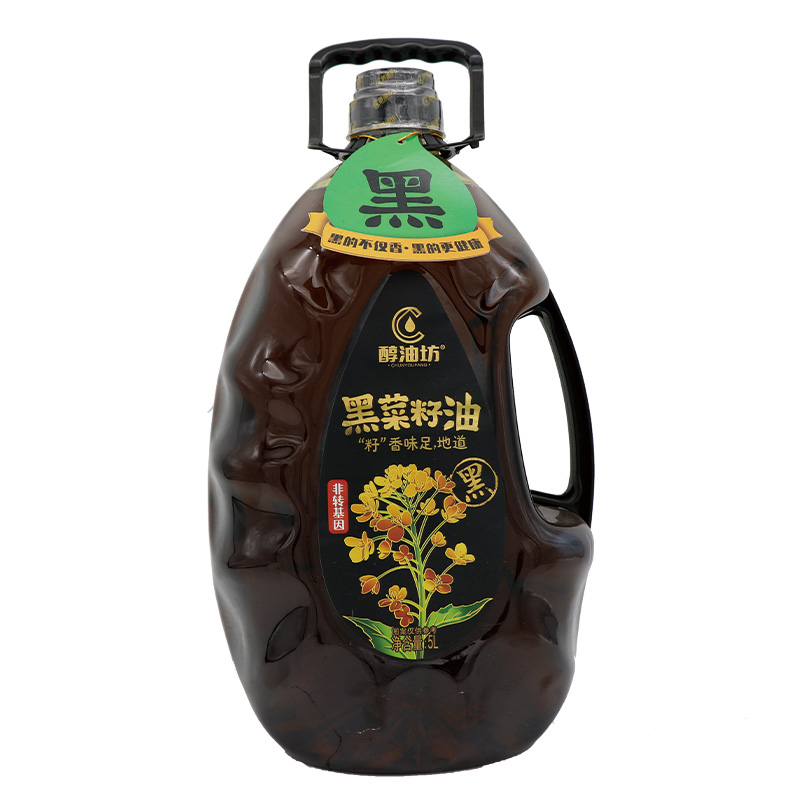 醇油坊5L黑菜籽油