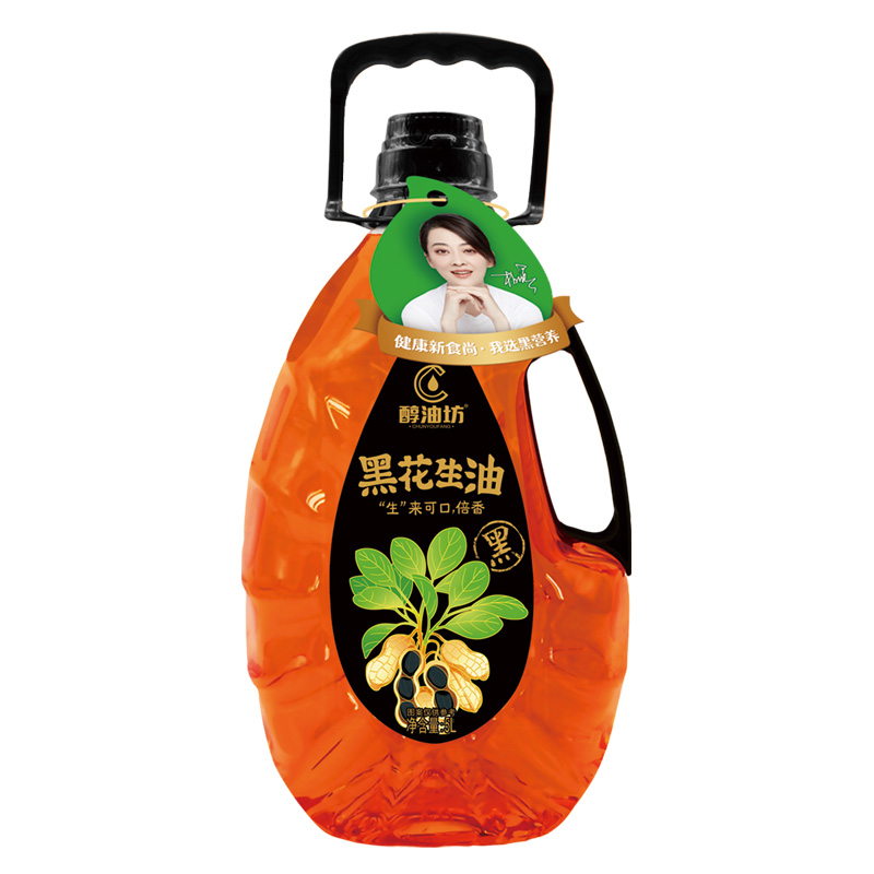 醇油坊黑花生油5L