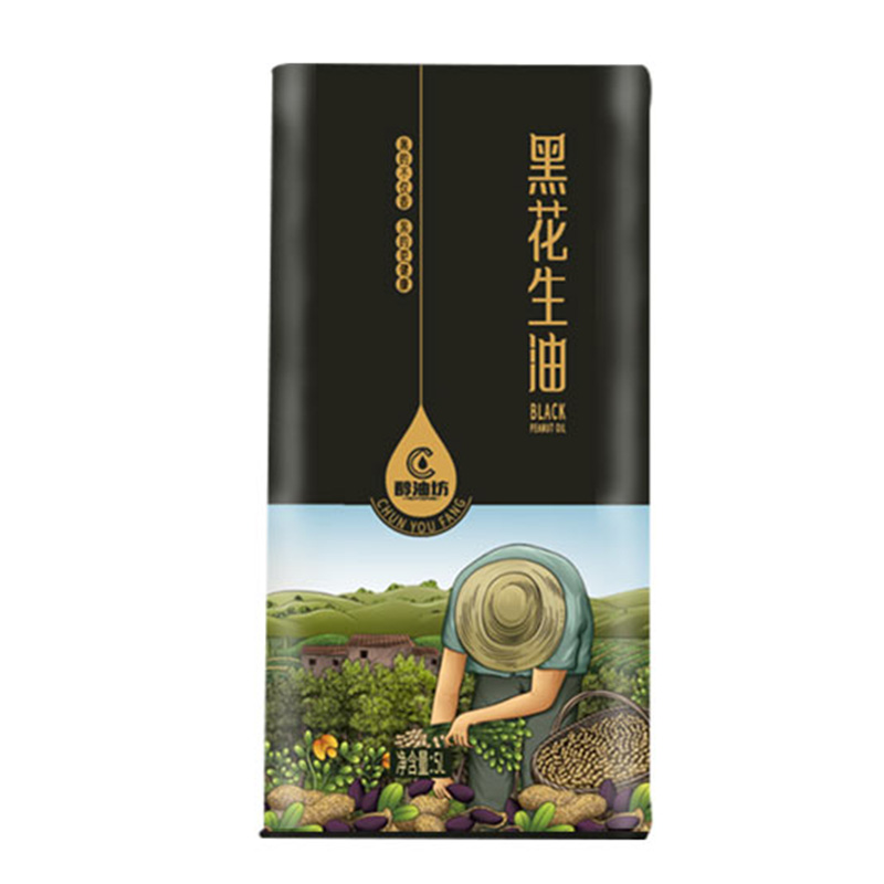 醇油坊黑花生油5L（精装）