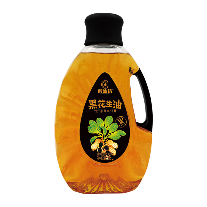 醇油坊黑花生油1.8L